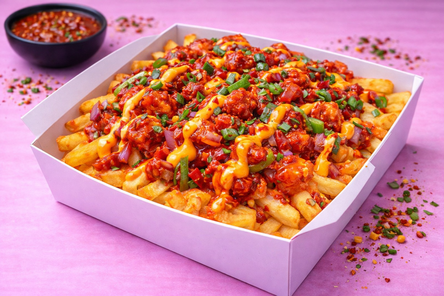 Schezwan Chilli Fries